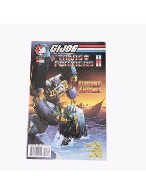DDP GI Joe Transformers II Future Shock #3 Comic Book Collector Bagged Boarded